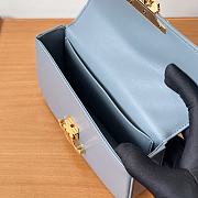 Celine Chain Shoulder Bag Blue Grey Size 20.5 x 10.5 x 4 cm - 2