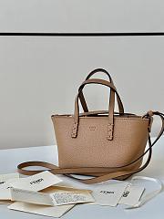 Fendi Tote Brown Bag Size 15.5 x 11 x 13 cm - 1