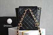 Chanel Vintage Duma Backpack Black Size 21 x 16 x 26 cm - 5