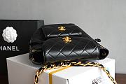 Chanel Vintage Duma Backpack Black Size 21 x 16 x 26 cm - 4