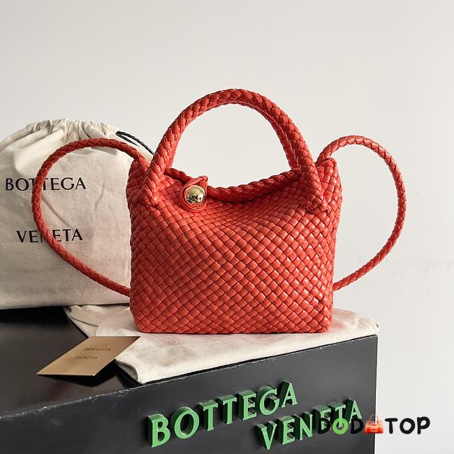 Bottega Veneta Mini Tosca Orange Bag Size 20 x 15.5 x 7 cm - 1