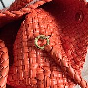 Bottega Veneta Mini Tosca Orange Bag Size 20 x 15.5 x 7 cm - 4