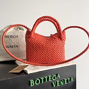 Bottega Veneta Mini Tosca Orange Bag Size 20 x 15.5 x 7 cm - 2