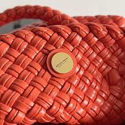 Bottega Veneta Mini Tosca Orange Bag Size 20 x 15.5 x 7 cm - 3