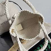 Bottega Veneta Mini Tosca White Bag Size 20 x 15.5 x 7 cm - 6