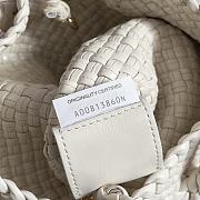 Bottega Veneta Mini Tosca White Bag Size 20 x 15.5 x 7 cm - 3