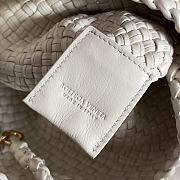 Bottega Veneta Mini Tosca White Bag Size 20 x 15.5 x 7 cm - 2