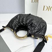 Dior Miss Caro Dumpling Bag Black Size 36 x 27 cm - 3