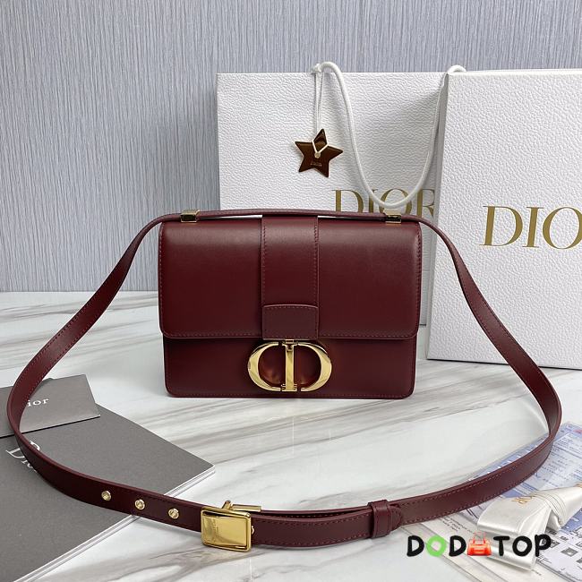 Dior Montaigne 30 Flap Bag Red Size 24 x 17 x 8 cm - 1