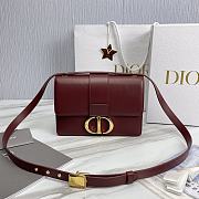 Dior Montaigne 30 Flap Bag Red Size 24 x 17 x 8 cm - 1