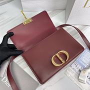 Dior Montaigne 30 Flap Bag Red Size 24 x 17 x 8 cm - 6