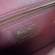 Dior Montaigne 30 Flap Bag Red Size 24 x 17 x 8 cm - 2