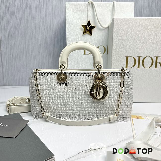 Dior Lady-Joy Bling Bling Bag Size 26 x 13.5 x 5 cm - 1