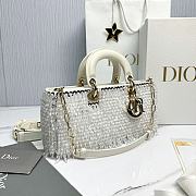 Dior Lady-Joy Bling Bling Bag Size 26 x 13.5 x 5 cm - 5