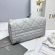 Dior Medium Toujours Light Grey Size 28.5 x 21.5 x 17 cm - 3