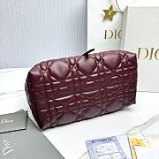 Dior Medium Toujours Burgundy Size 28.5 x 21.5 x 17 cm - 5