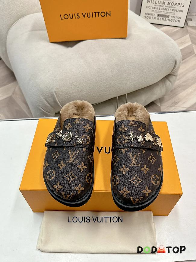 Louis Vuitton Closed Toe Slippers - 1