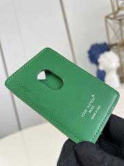 Louis Vuitton Magnetic Card Holder M12855 Green 9.5 x 0.5 x 6.5 cm - 4