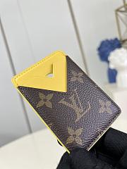 Louis Vuitton Magnetic Card Holder M12855 Yellow 9.5 x 0.5 x 6.5 cm - 2