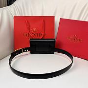 Valentino Waist Bag Black Belt 95-100 Size 12.5 x 8.5 cm - 6