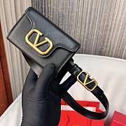 Valentino Waist Bag Black Belt 95-100 Size 12.5 x 8.5 cm - 3