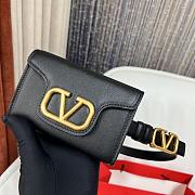 Valentino Waist Bag Black Belt 95-100 Size 12.5 x 8.5 cm - 2