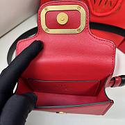 Valentino Waist Bag Red Belt 95-100 Size 12.5 x 8.5 cm - 3