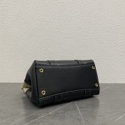 Loro Piana Loom Handbag Black Size 25 x 18 x 12 cm - 5