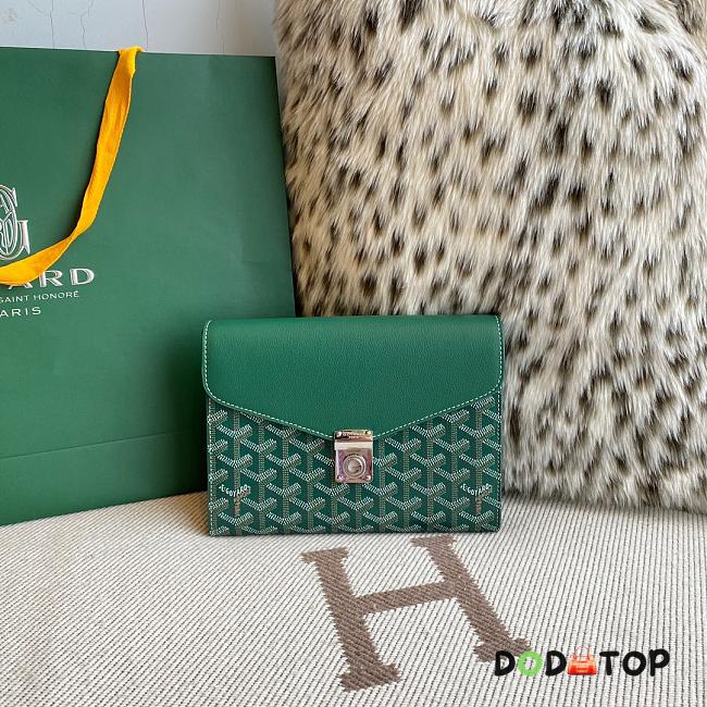 Goyard Chypre Crossbody Bag Green Size 21 x 4 x 16 cm - 1