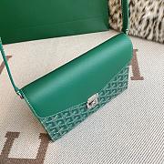 Goyard Chypre Crossbody Bag Green Size 21 x 4 x 16 cm - 4