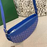 Goyard Hirondelle Swallow Blue Bag Size 25 x 17 x 6 cm - 5