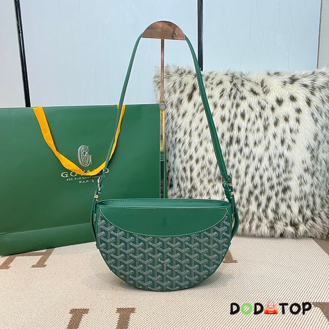 Goyard Hirondelle Swallow Green Bag Size 25 x 17 x 6 cm - 1