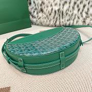 Goyard Hirondelle Swallow Green Bag Size 25 x 17 x 6 cm - 5