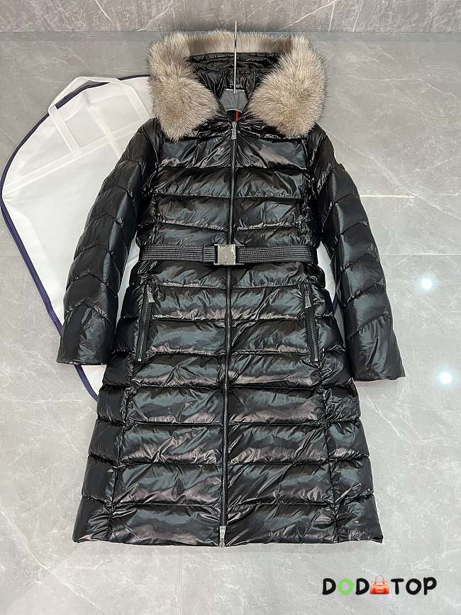 Moncler Women's Fur Jacket Black - 1