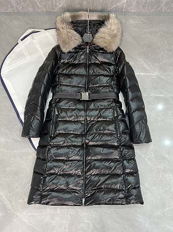 Moncler Women's Fur Jacket Black