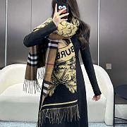 Burberry Unisex Reversible EKD Cashmere Scarf 210 x 50 cm - 5