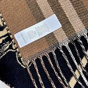 Burberry Unisex Reversible EKD Cashmere Scarf 210 x 50 cm - 3