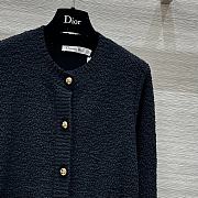 Dior Women Twinset Black Cotton and Wool-Blend Knit - 2