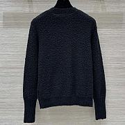 Dior Women Twinset Black Cotton and Wool-Blend Knit - 3