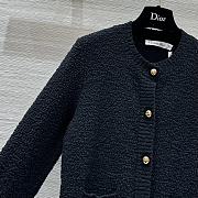 Dior Women Twinset Black Cotton and Wool-Blend Knit - 6