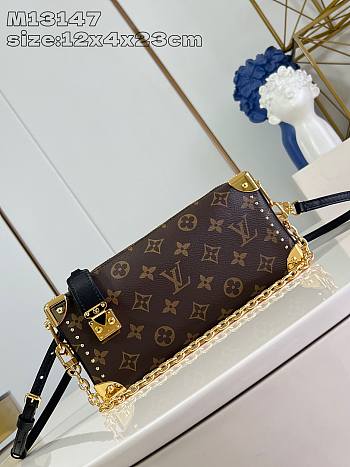 Louis Vuitton Slim Trunk M13147 Bag Size 12 x 4 x 23 cm