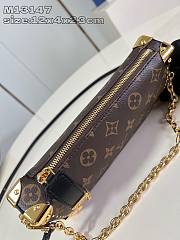 Louis Vuitton Slim Trunk M13147 Bag Size 12 x 4 x 23 cm - 3