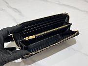 Dior Quilted Miss Dior Freesia Lambskin Zipper Bag Black Size 20 x 10 cm - 5