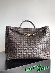 Bottega Veneta Andiamo Large Brown Size 45 x 22 x 34 cm - 1