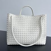 Bottega Veneta Andiamo Large White Size 45 x 22 x 34 cm - 3