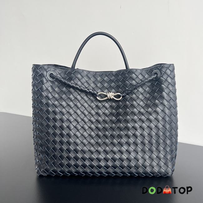 Bottega Veneta Andiamo Large Space Gray Size 45 x 22 x 34 cm - 1