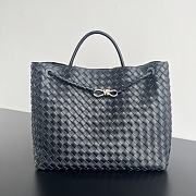 Bottega Veneta Andiamo Large Space Gray Size 45 x 22 x 34 cm - 1