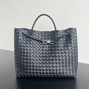 Bottega Veneta Andiamo Large Space Gray Size 45 x 22 x 34 cm