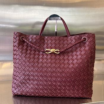 Bottega Veneta Andiamo Large Red Size 45 x 22 x 34 cm