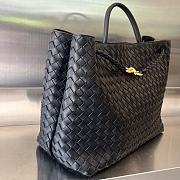 Bottega Veneta Andiamo Large Black Size 45 x 22 x 34 cm - 6